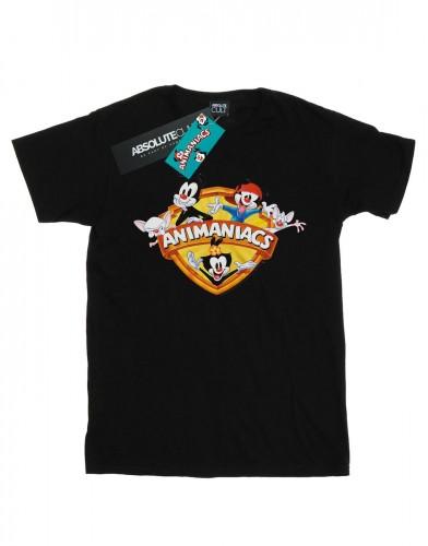 Animaniacs Heren Group Shield T-shirt