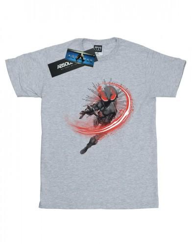 DC Comics Heren Aquaman Zwart Manta Flash T-shirt