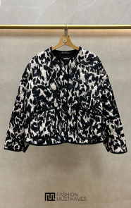 The Musthaves Leopard Jacket Zwart