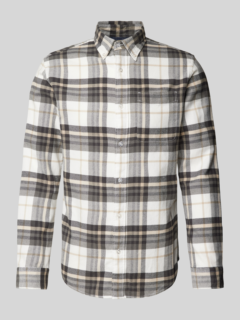 Jack & Jones Premium Slim fit vrijetijdsoverhemd met button-downkraag, model 'BLUNORRIS'