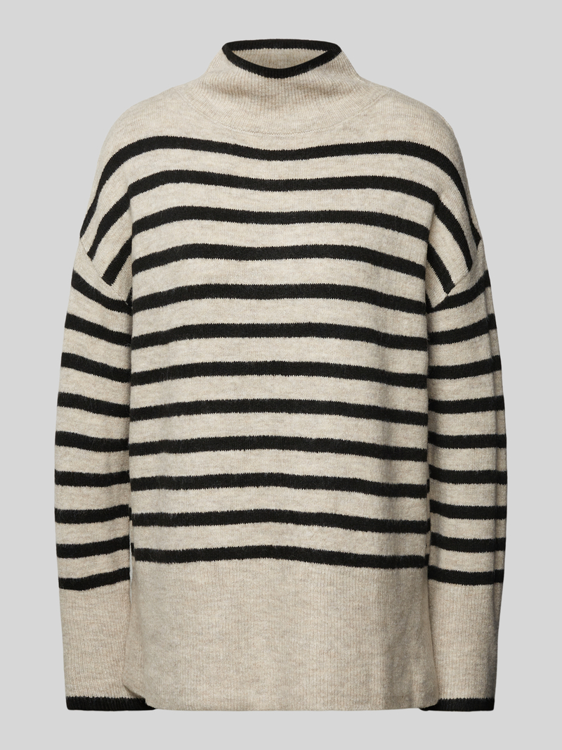 QS Gebreide pullover met turtleneck