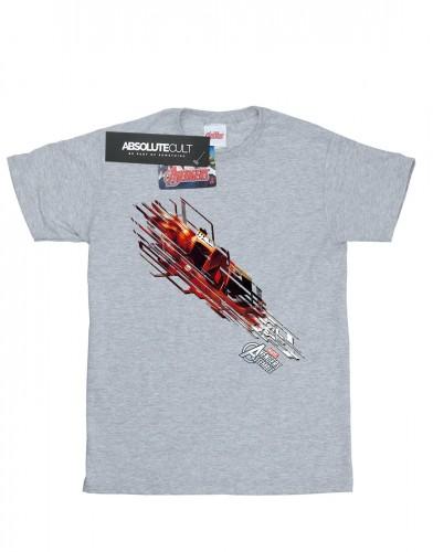 Marvel Heren Iron Man schieten Burst T-shirt