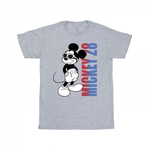 Disney Heren Mickey Mouse Gradiënt T-shirt