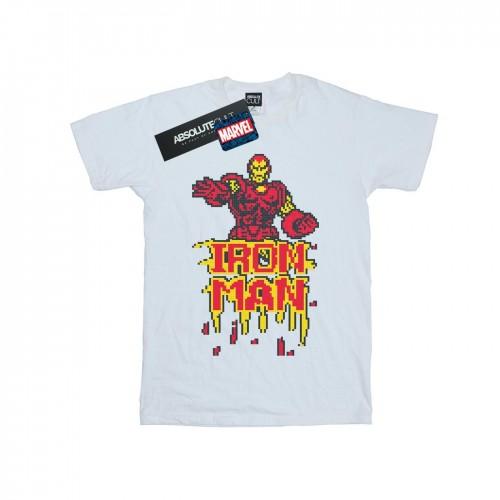 Marvel Heren Iron Man gepixeleerd T-shirt