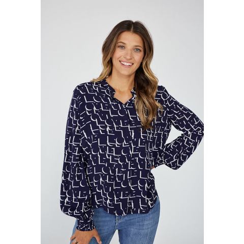 Lieblingsstück Blouse zonder sluiting ErsiliaL met grafische print