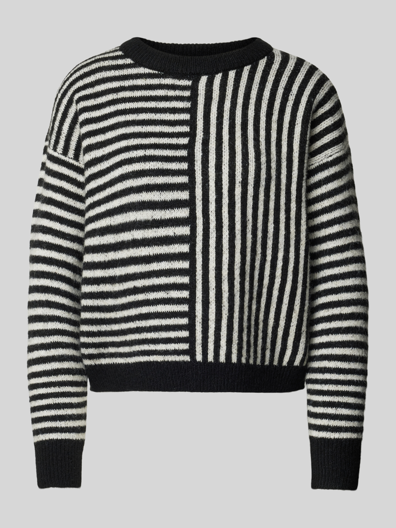 Vero Moda Regular fit gebreide pullover met streepmotief, model 'URANUS'