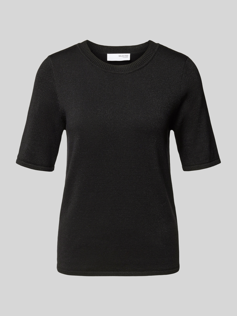 Selected Femme Gebreide pullover met 1/2-mouwen, model 'LURA'