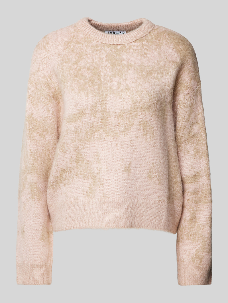 JAKE*S STUDIO WOMAN Gebreide pullover met ribboorden