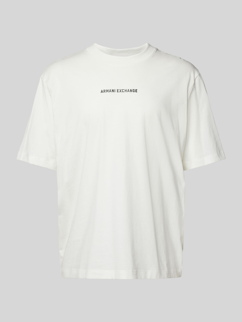 Armani Exchange T-shirt met ronde hals