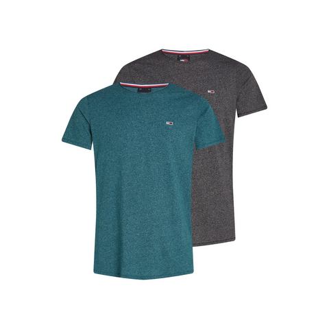 TOMMY JEANS T-shirt TJM XSLIM 2PACK JASPE (Set van 2)