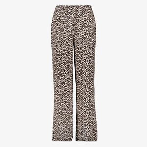 TwoDay dames wide leg pantalon met panterprint