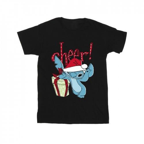 Disney Lilo en Stitch Cheer T-shirt voor heren