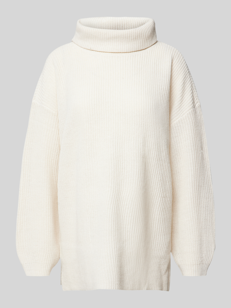 Vero Moda Oversized gebreide pullover met wijde col, model 'ZIA'