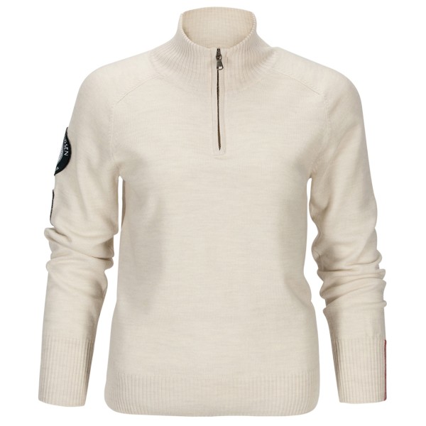 Amundsen Sports  Women's Peak Half Zip - Merinotrui, beige