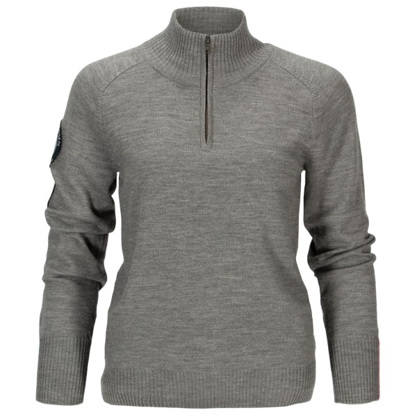 Amundsen Sports  Women's Peak Half Zip - Merinotrui, grijs