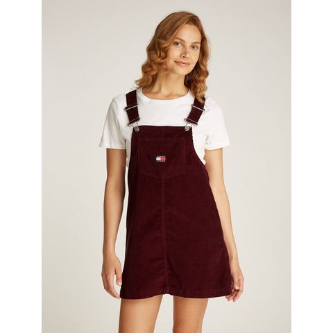 TOMMY JEANS Cordjurk TJW FINE CORD PINAFORE DRESS