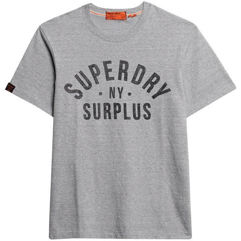 Superdry Shirt met ronde hals SURPLUS GRAPHIC TSHIRT