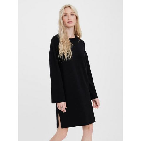 Vero Moda Gebreide jurk VMGOLDNEEDLE WIDE LS ONCK DRESS REP LCS