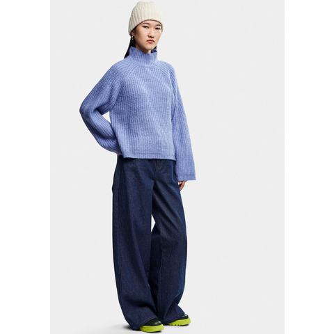 Pieces Gebreide trui PCNELL LS HIGH NECK KNIT NOOS