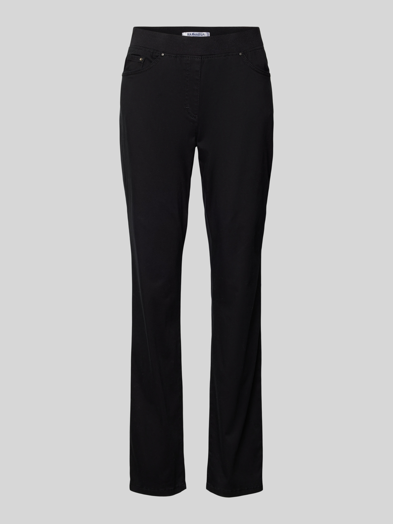 Raphaela By Brax Slim fit broek met elastische band, model 'Pamina'