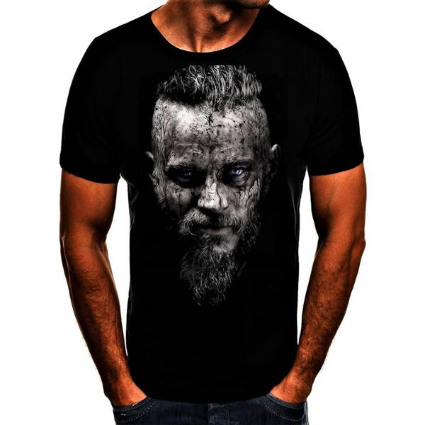 Shirtbude Ragnar vikings odin valhalla germanen print tshirt