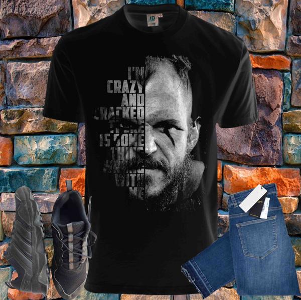 Shirtbude T-shirt met print uit de Floki Vikings-serie