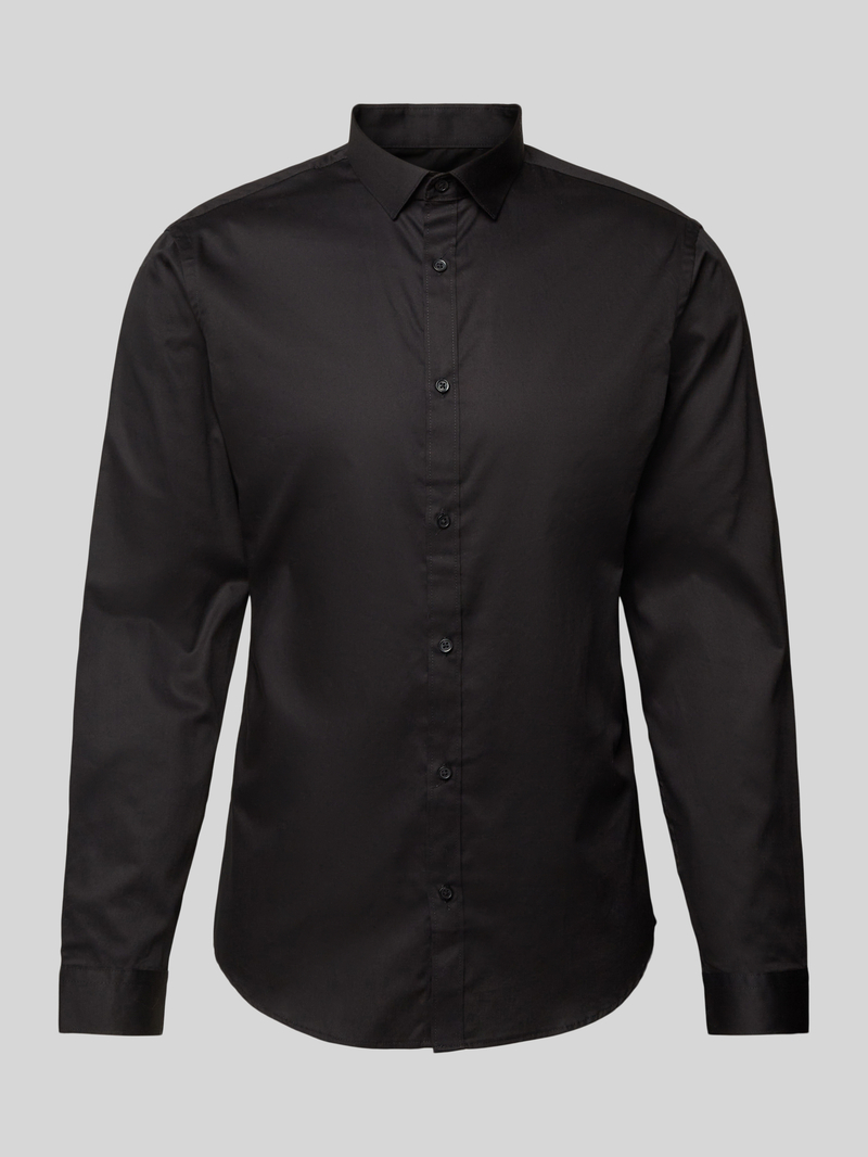 Jack & Jones Premium Slim fit vrijetijdsoverhemd met kentkraag, model 'CARDIFF'