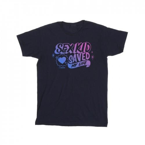 Pertemba FR - Apparel Netflix Heren seksuele voorlichting Sex Kid Blend T-shirt