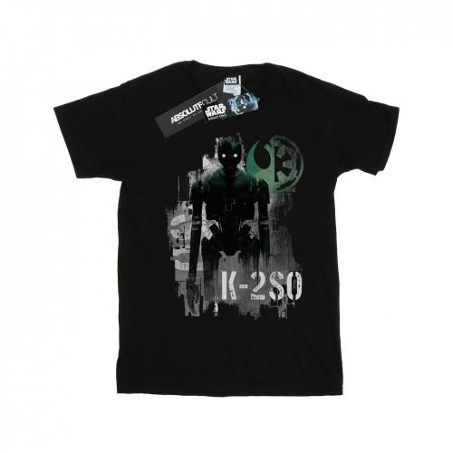 Star Wars Mens Rogue One K-2SO Gaze T-Shirt