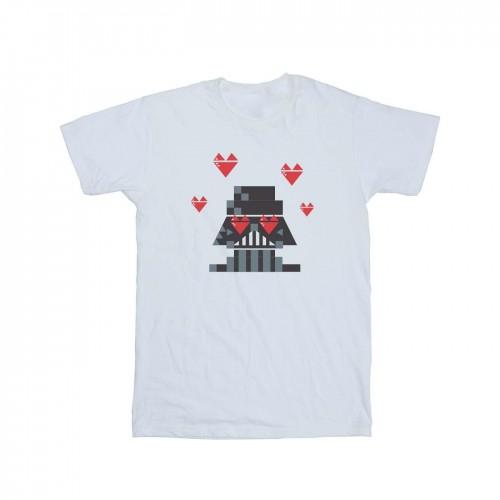 Star Wars Mens Valentines Vader In Love T-Shirt