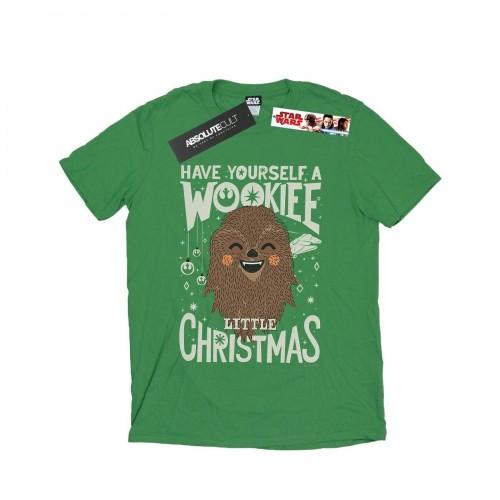 Star Wars Mens Wookiee Little Christmas T-Shirt