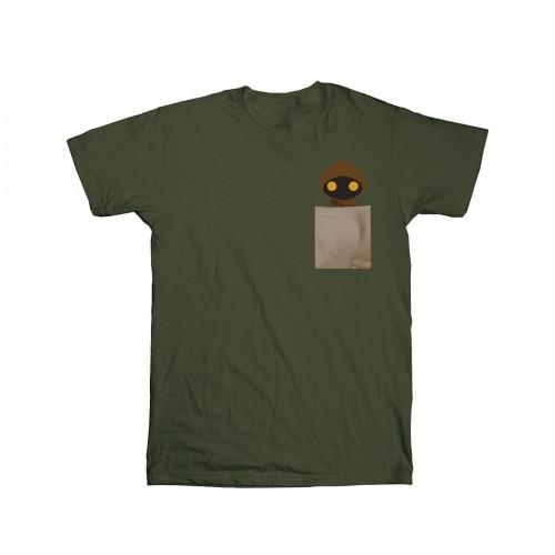 Star Wars Mens Jawa Pocket Print T-Shirt