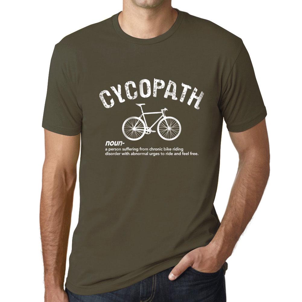 Ultrabasic  Grafisch T-shirt voor heren Cycopath