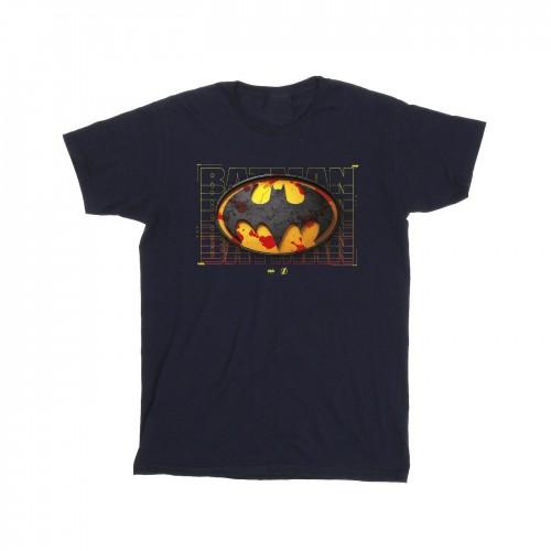 DC Comics Heren The Flash Batman Rood Splatter T-shirt