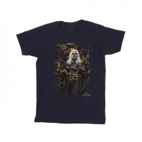 Pertemba FR - Apparel Netflix Heren The Witcher Wolf T-shirt