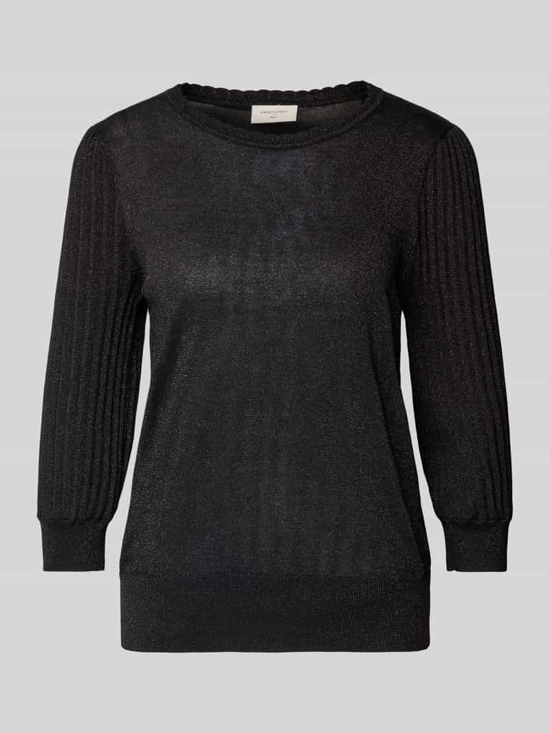 FREE/QUENT Gebreide pullover met effectgaren, model 'GLITTA'