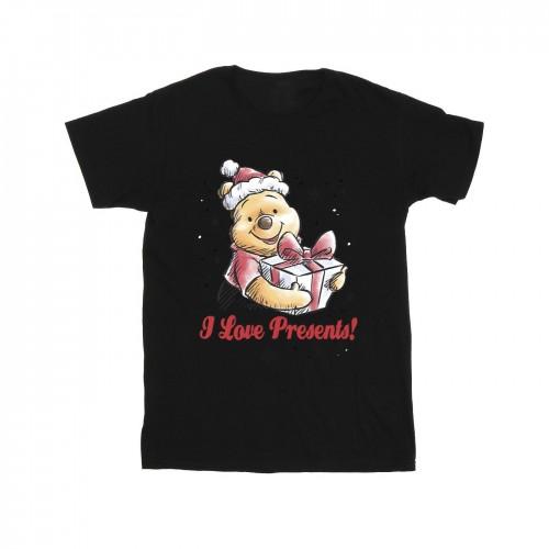 Disney Heren Winnie The Pooh Love Presents T-shirt