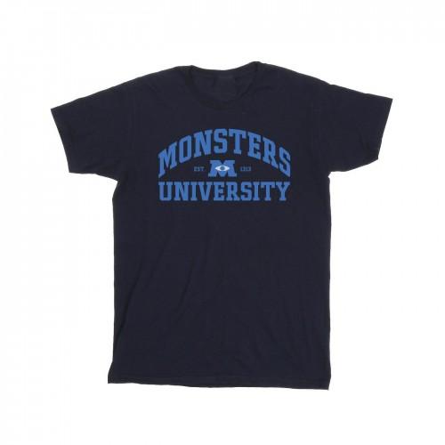 Disney Heren Monsters Universiteit Logo T-shirt