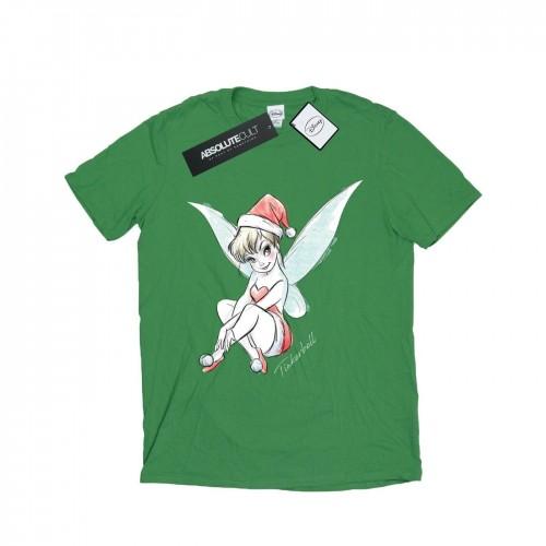 Disney Heren Tinkerbell Kerstfee T-shirt