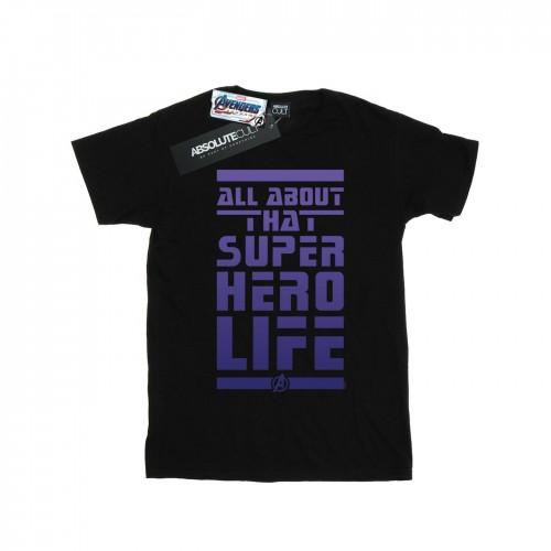 Marvel Heren Avengers Endgame Superheld Life T-shirt