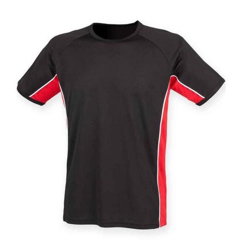 Finden & Hales Mens Performance Panelled T-Shirt