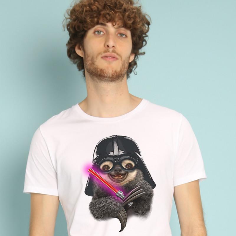 Le Roi du Tshirt T-shirt Homme - DARTH SLOTH