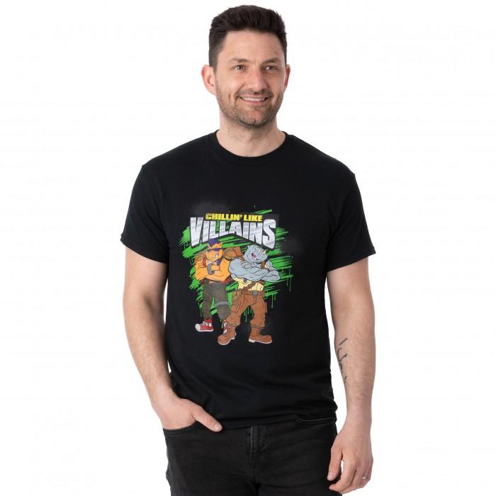 Teenage Mutant Ninja Turtles heren schurken Bebop & Rocksteady T-shirt