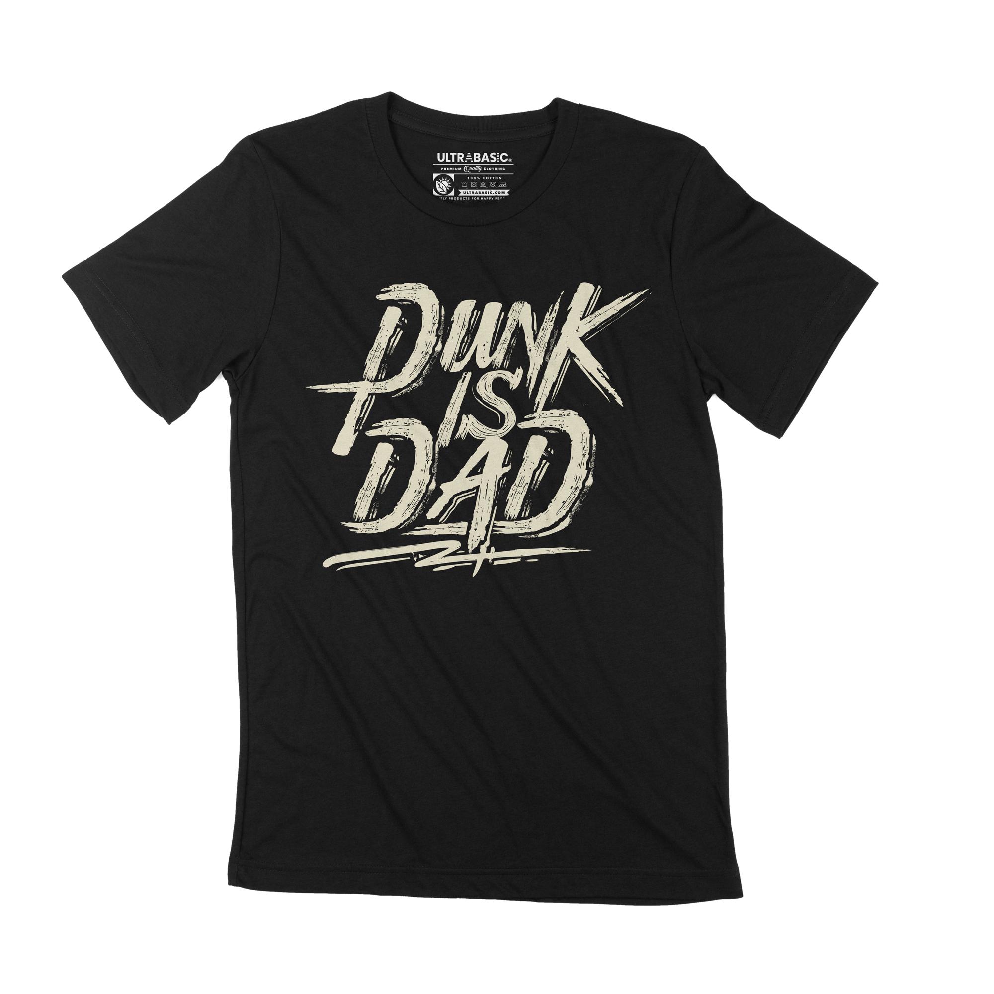 Ultrabasic Heren T-shirt Punk Is Papa Vaderdag Muziek Rock Vintage Casual Cadeau