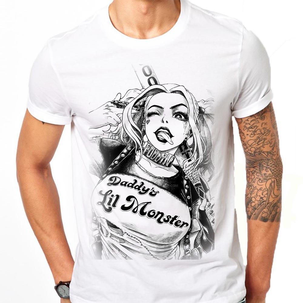 Shirtbude Suicide Squad Joker Harley Quinn T-shirt