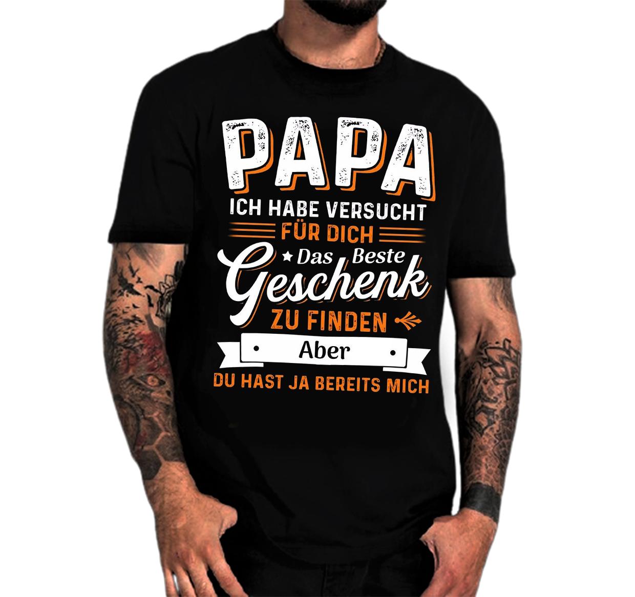 Shirtbude Cadeau vader familie t-shirt