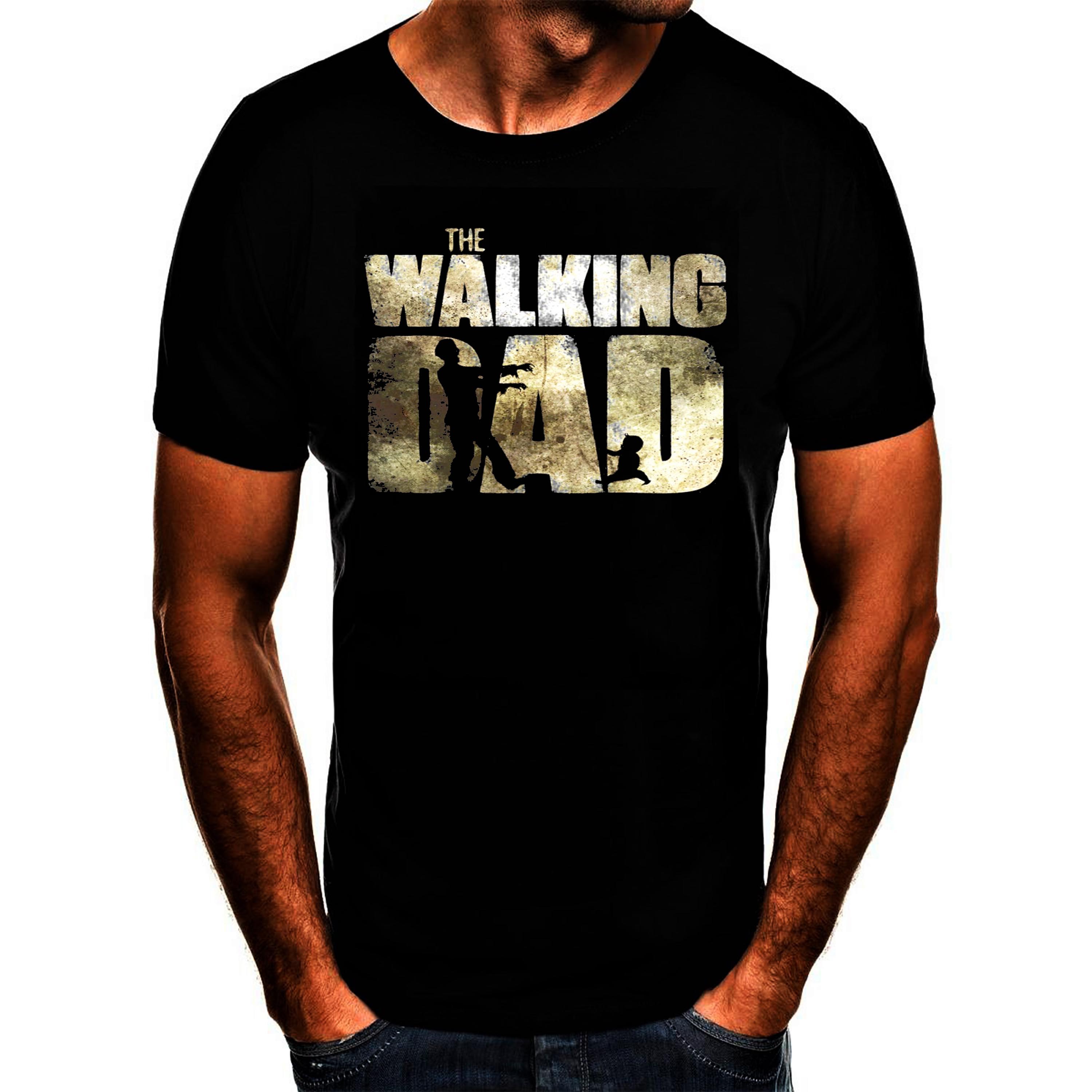 Shirtbude The Walking Dad Vatertagsgeschenk T-Shirt