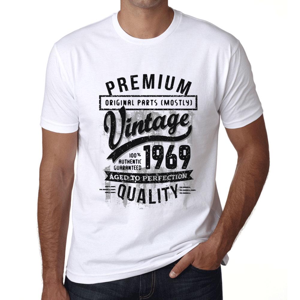 Ultrabasic  Homme Graphique 1969 Aged To Perfection T-shirt - Cadeau Danniversaire voor 50 Ans