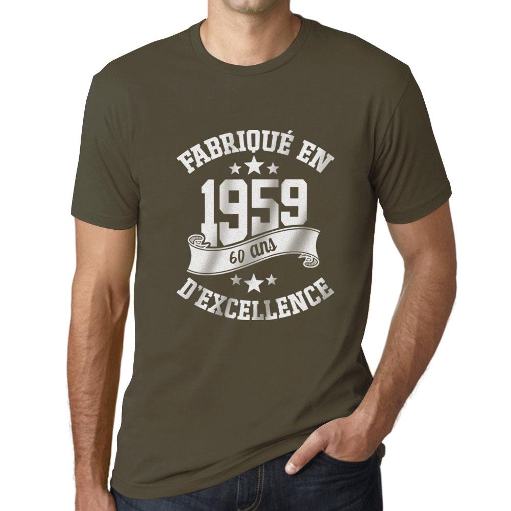 Ultrabasic  Fabrique en 1959, 60 Ans d etre Genial T-shirt unisex