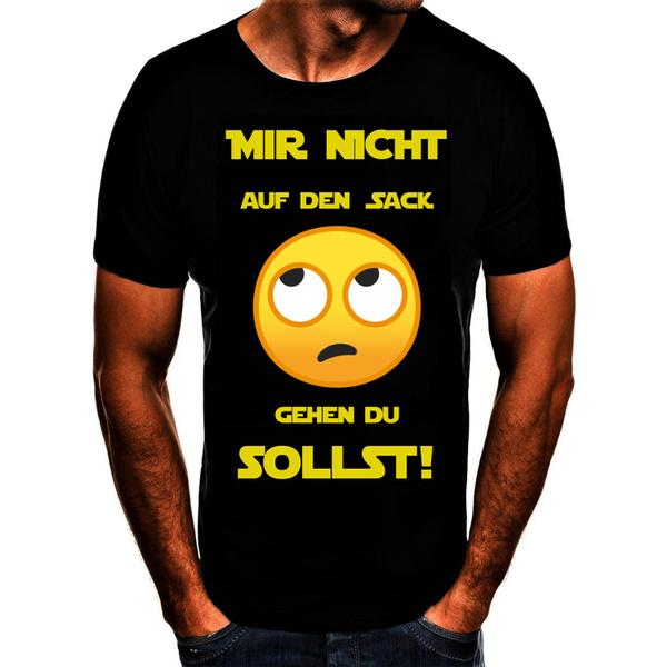 Shirtbude Mir nicht auf den Sack gehen du sollst! Arbeits Fun Spruch T-Shirt